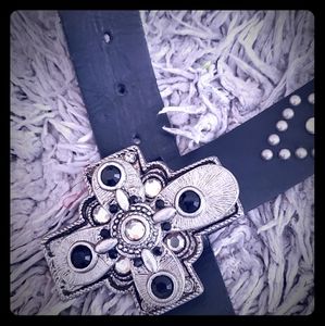 (Large) Womens Leather Belt